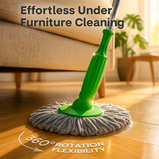 Self-twisting Water Rotating Mop